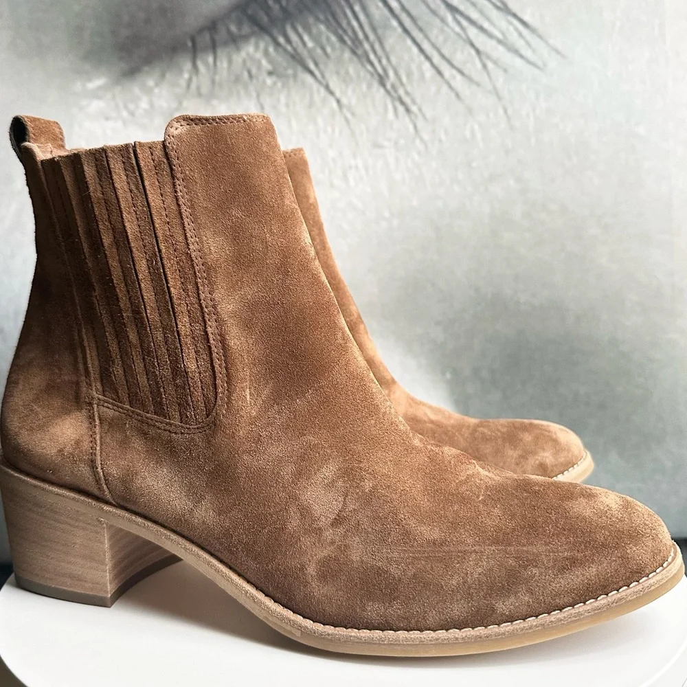 🌸PAUL GREEN🌸 Sante Zip Suede Bootie Size: 7.5UK - Picture 7 of 11